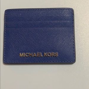 Michael Kors leather card holder